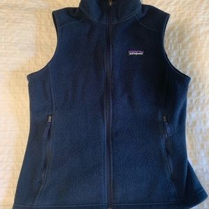 Navy Blue Patagonia Fleece Synchilla Vest